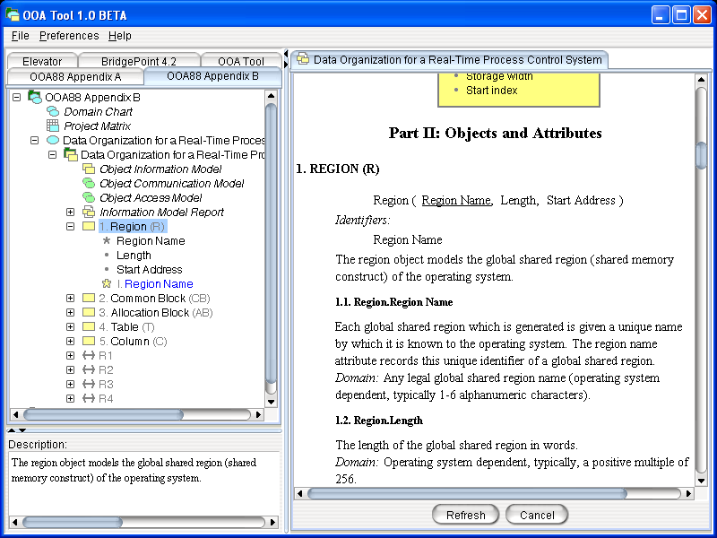 Information Model Report